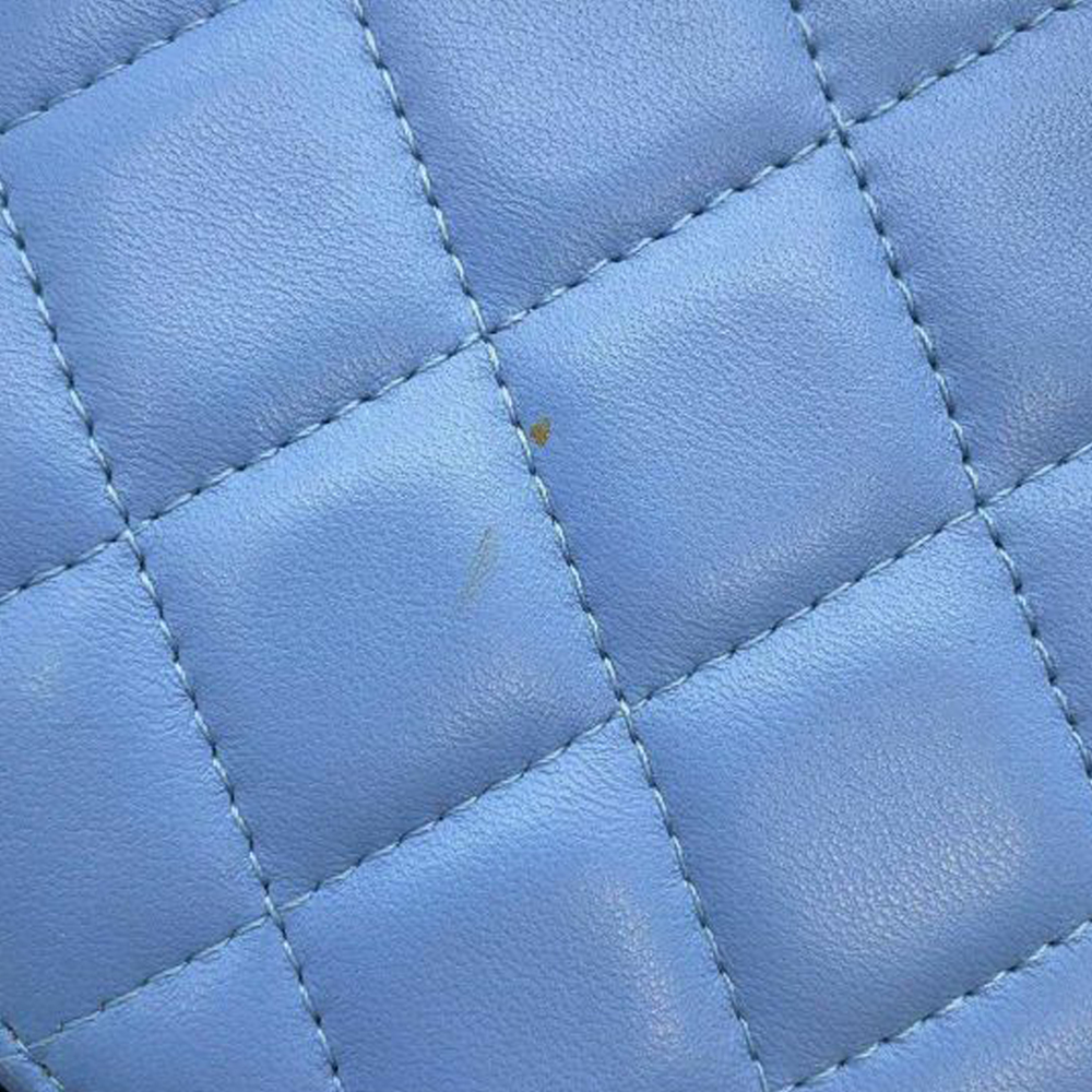 CHANEL Quilted Lambskin Round Clutch with Chain Crossbody Bag - Picture 9 of 12
